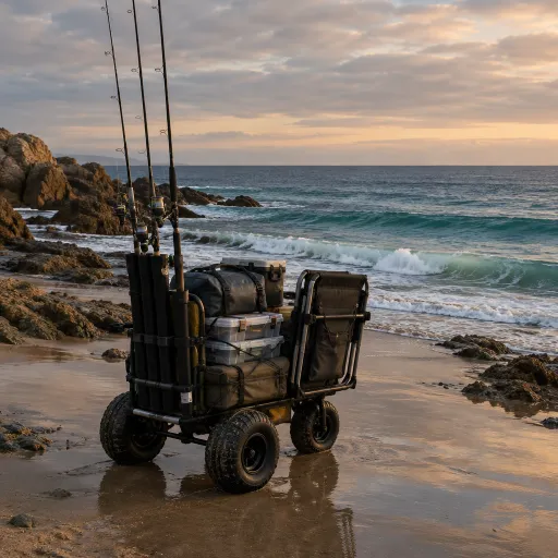 Choisir un chariot de pêche performant pour transporter et protéger son matériel