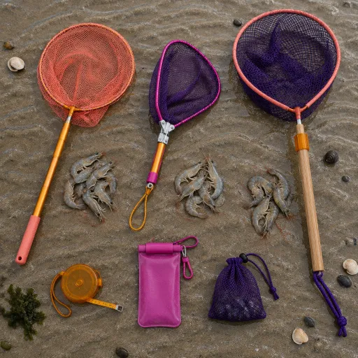 Bien choisir son épuisette à crevettes pour une pêche à pied efficace
