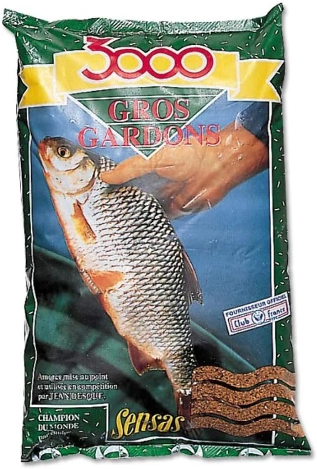 SENSAS 3000 Amorce 1 kg Brun Foncé