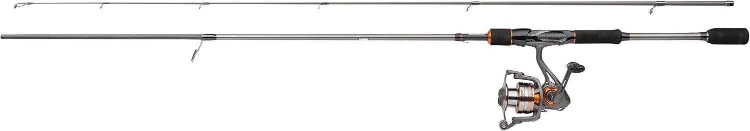 Traxx MX2 Cannes à Lancer et moulinets Combo – Kit de pêche prédateur – Brochet, Perche, Sandre, Truite 2.13 m -10-42 g