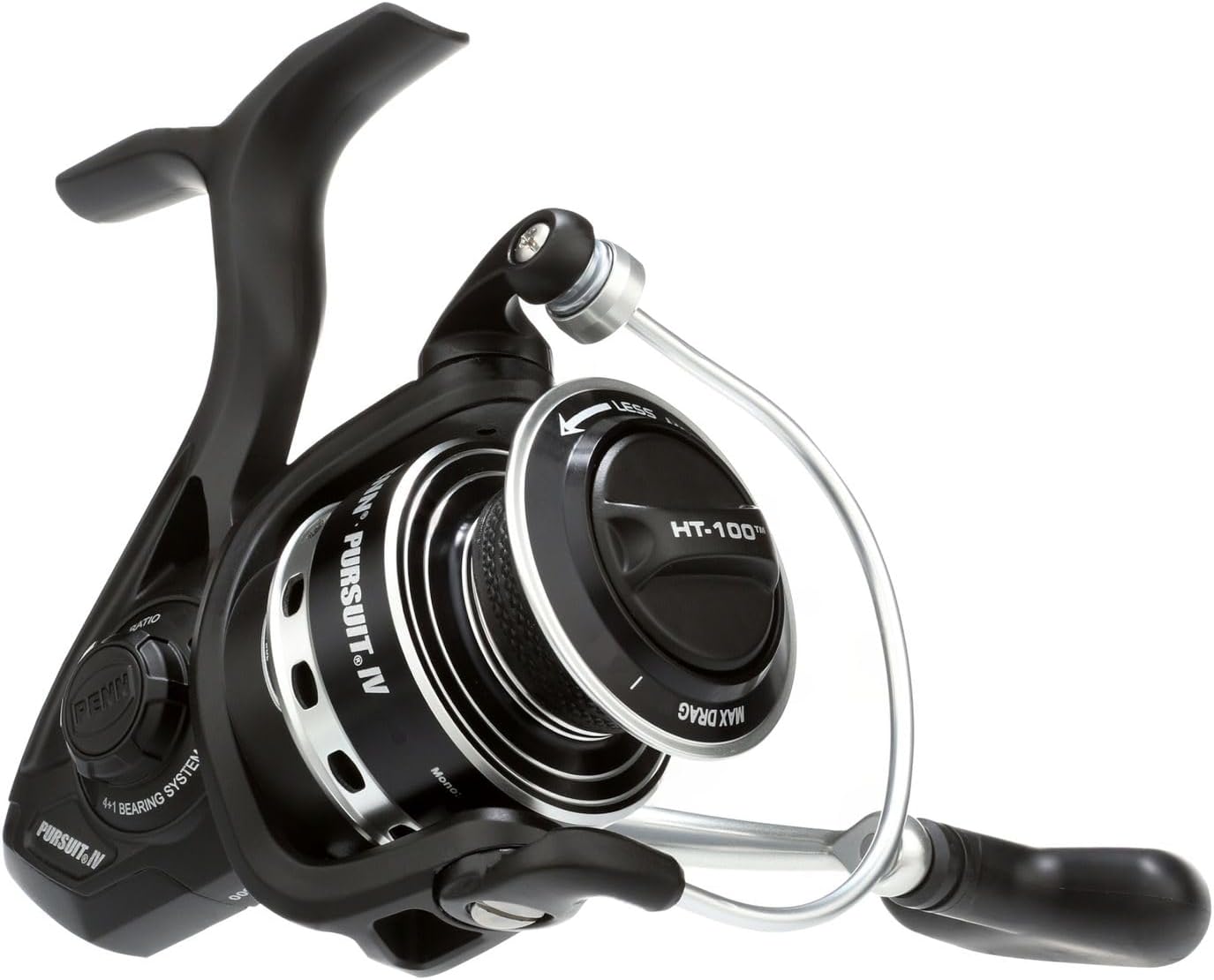 Penn Pursuit IV Saltwater Sea Spinning Reel - Spin Fishing, Jig, Lure Reel for All-Round Use, Boat, Kayak, Shore 4000