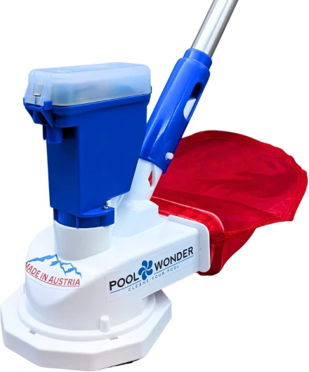 Aspirateur à Batterie Lithium Poolwonder v2 Nettoyeur de Piscine - Fabriqué en Autriche
