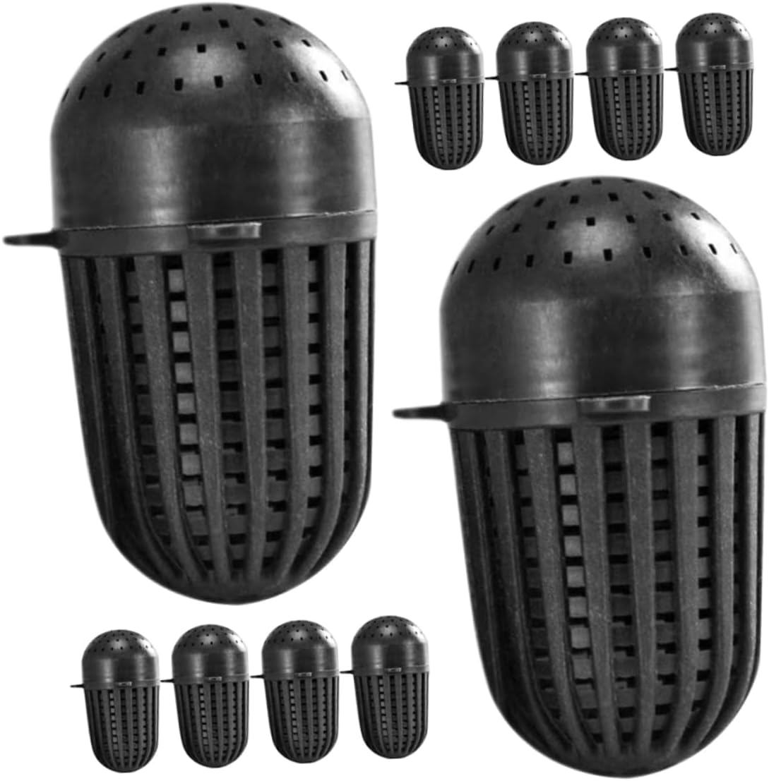 20Pièces Cage à Appâts de Plastique Panier de Leurre pour Pêcheurs pour Conserver Appâts et Attraper Anguilles Écrevisses et Autres Poissons