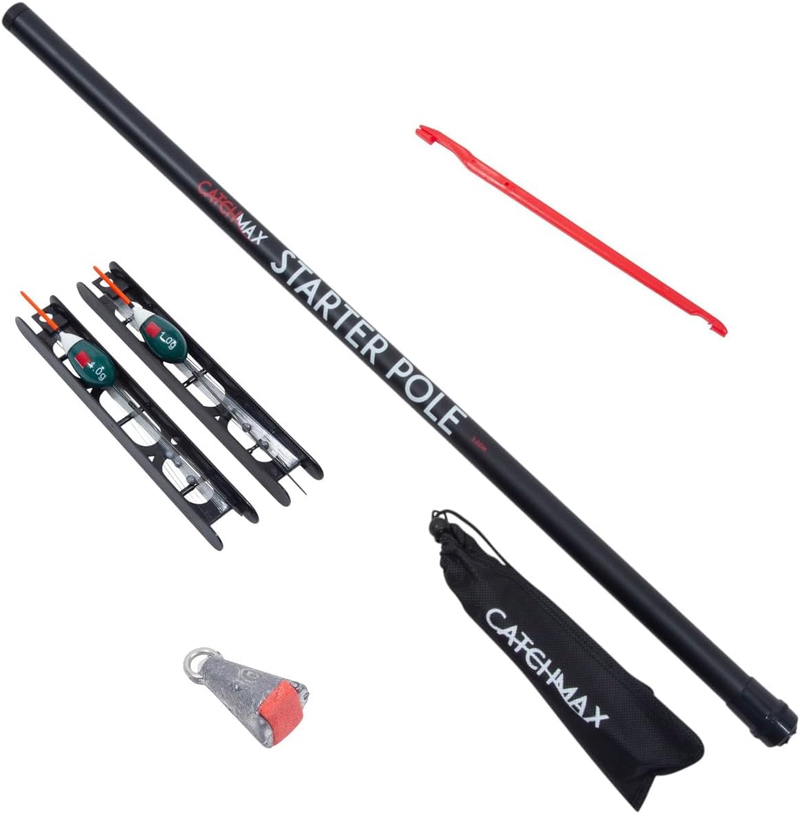 Catchmax Starter Canne au Coup 3m + Kit - Canne Coup