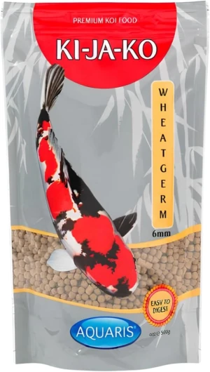 KI-JA-KO Wheatgerm - Nourriture pour carpes koï 3 kg / 6 mm - Nourriture pour koï avec Une teneur élevée en germes de blé, idéale pour l'alimentation au Printemps et en Automne - 3 kg (Lot de 1) 6 mm