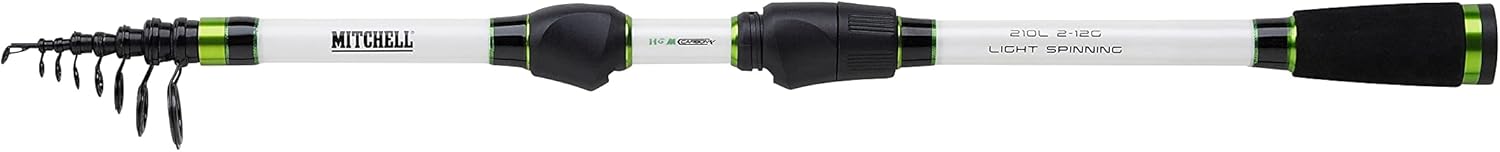 Epic MX1 Canne à pêche idéale pour pêche au leurre léger et au Spinning, en lac ou en rivière, Truite et Autres Poissons carnassiers, HG M Carbon Blanks