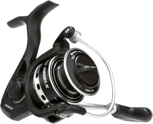 Penn Pursuit IV Saltwater Sea Spinning Reel - Spin Fishing, Jig, Lure Reel for All-Round Use, Boat, Kayak, Shore