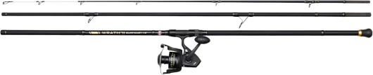 PENN Wrath II Canne à pêche Surfcast – Excellente Canne à pêche en mer pour la Plage et Le Surf, fabriquée avec des Blancs Solides et réactifs et des Composants de qualité et Un Excellent Rapport