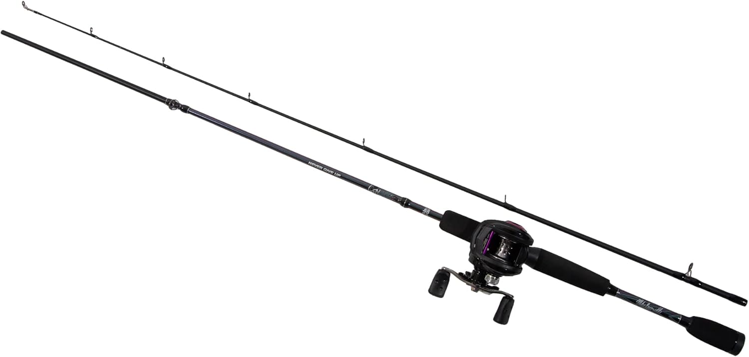 ABU GARCIA Gen Ike Low Profile Canne à pêche et Moulinet Combo