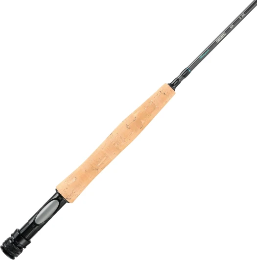 Shakespeare Cedar Canyon Elite Canne à pêche à la mouche – Construction en fibre de carbone de qualité supérieure, canne à pêche à la mouche à action moyenne-rapide pour lancer de précision, 4 pièces,