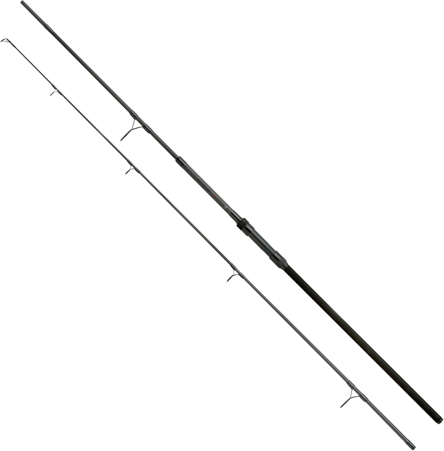 Daiwa Black Widow Extension Carp, 2 Éléments, Canne à Pêche à la Carpe