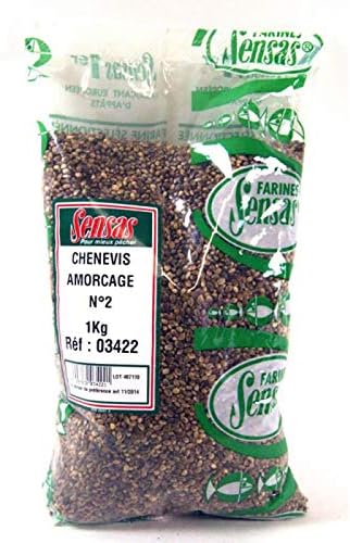 Sensas Amorce Chenevis Amorcage No.2-1Kg - 3422