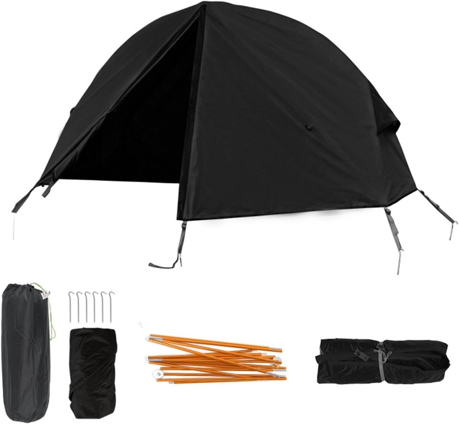 Tente de camping pliable, couverture de tente surélevée en plein air, tente hors sol pour camping, randonnée, pêche