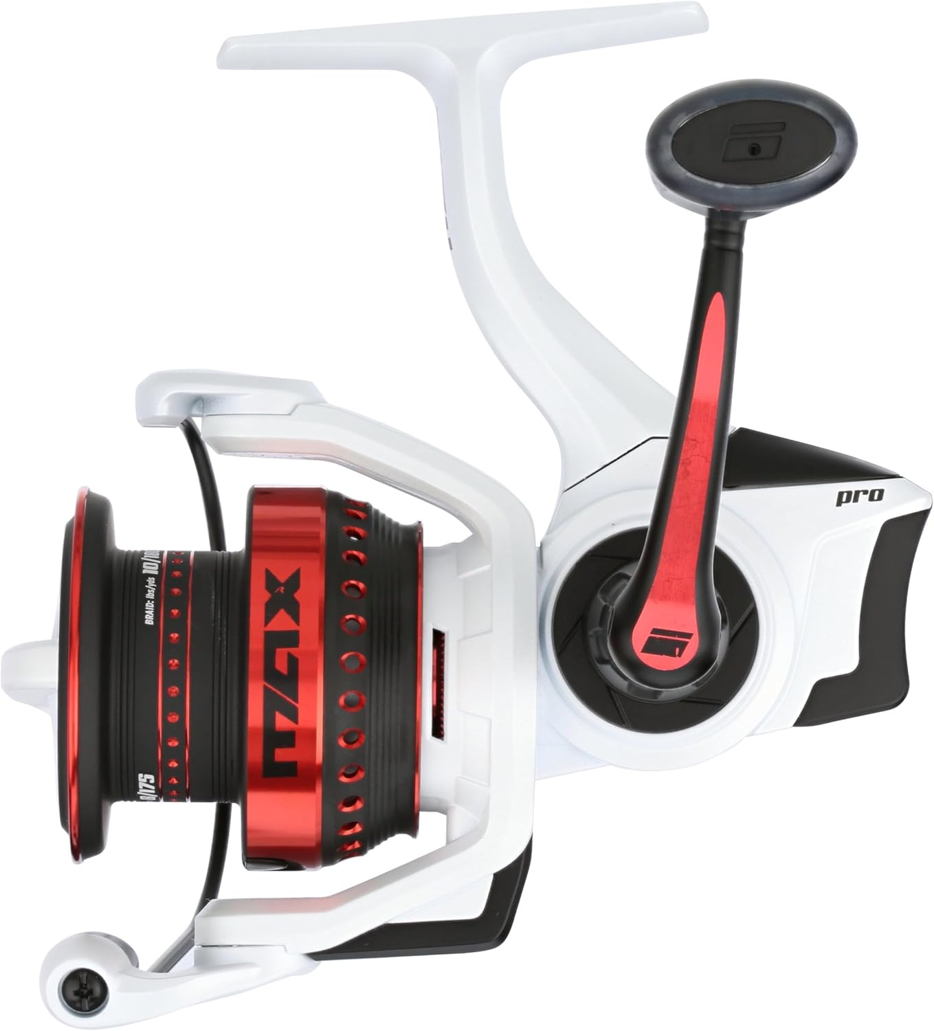 Abu Garcia Max Pro Spinning Reel - Léger et Durable - Moulinet de pêche en Eau Douce pour pêcheurs - Freinage Fluide, Anti-Retour instantané - Bar, Truite, doré Jaune - Plusieurs Tailles