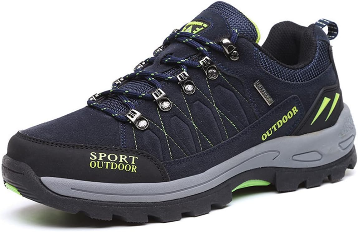 Ybberik Chaussures de Randonnée pour Hommes Imperméables Anti-Dérapantes Bottines D'Extérieur Randonnée Trekking Bottes D'Absorption des Chocs pour Camping Escalade