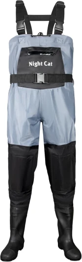 Waders Pêche Homme: Cuissardes Peche Femme Imperméable Respirant avec PVC Bottes UK 12/EU 46 bleu