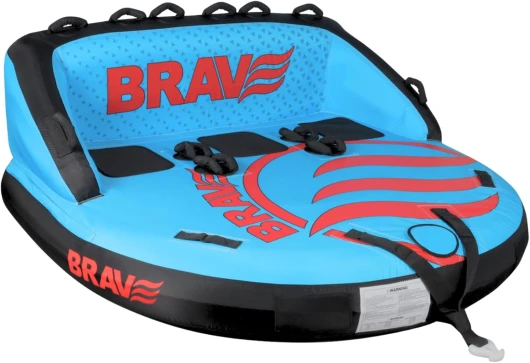BRAVE SPORTS Bouée Tractable pour Sports Nautiques – Bouées tractables, Structures Gonflables Tractables – Bateau en PVC pour Bateaux – Durable et sûr