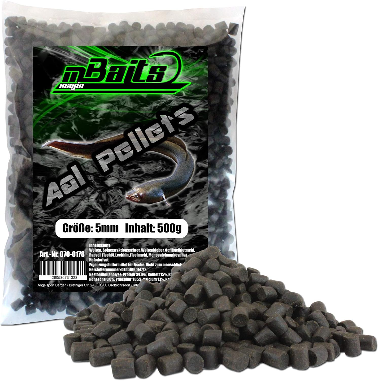 Angel-Berger Magic Baits Appâts pour anguilles