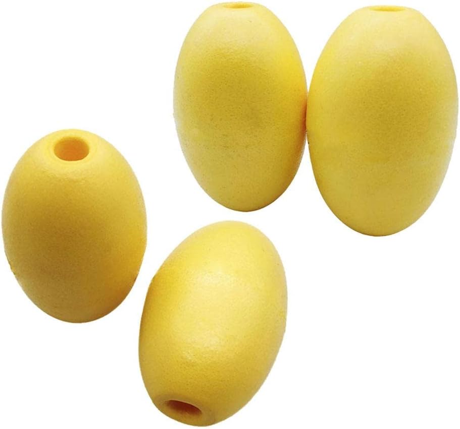 Milageto 4pcs Flotteur de Corde de Flotteur D'ancre de Kayak Flottant Accessoires Flottants Dia - 1 Cm