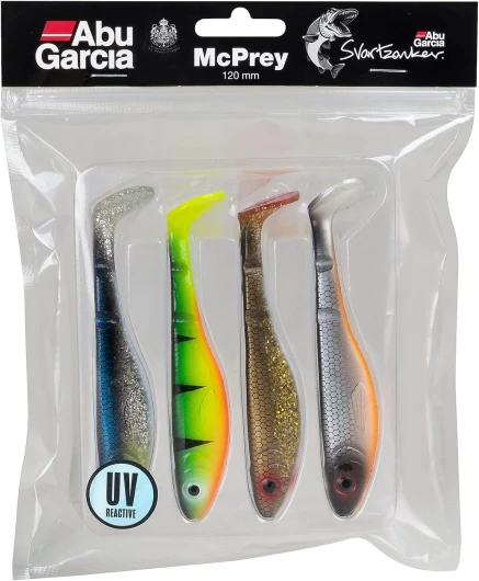 Abu Garcia McPrey Paddle Tail leurre souple pour brochet et perche (1 pièce)