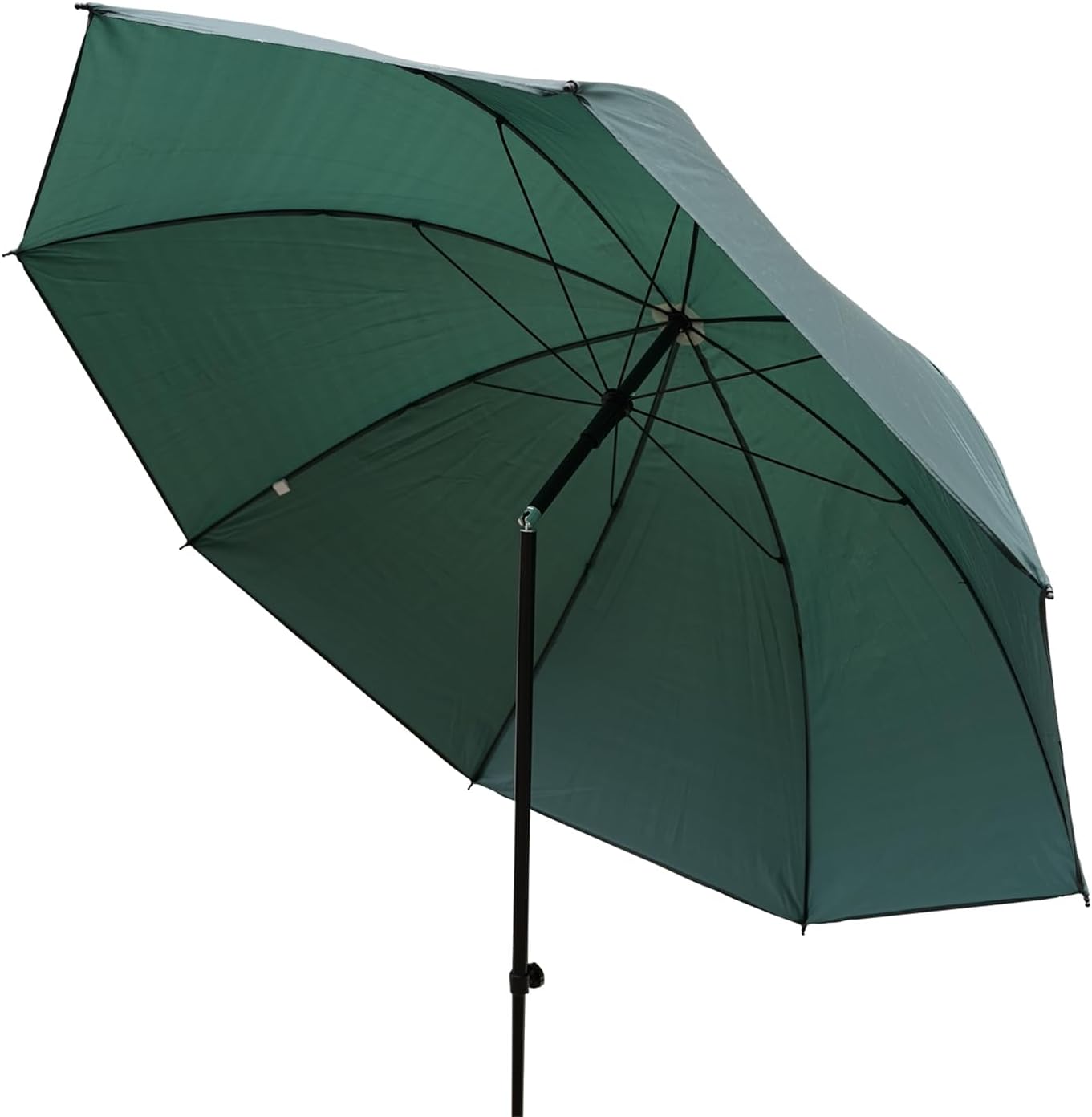 Eurocatch Parapluie de Pêche 200cm Avec Pli - Parasol Vert - Brolly - Steel
