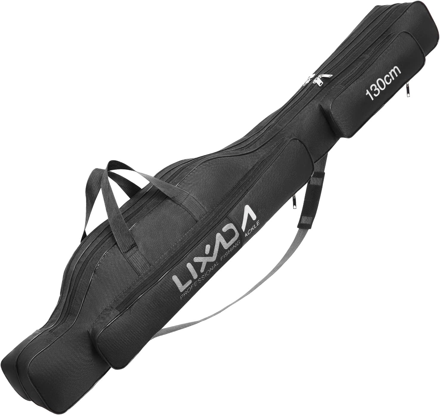 Lixada Sac de pêche Portable Pliable pour Canne à pêche en Plein air, 100 cm/130 cm/150 cm