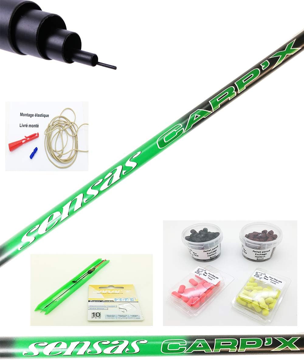 Sensas Pack pêche au Coup Carpe Complet Carpodrome Carp’X 6M00
