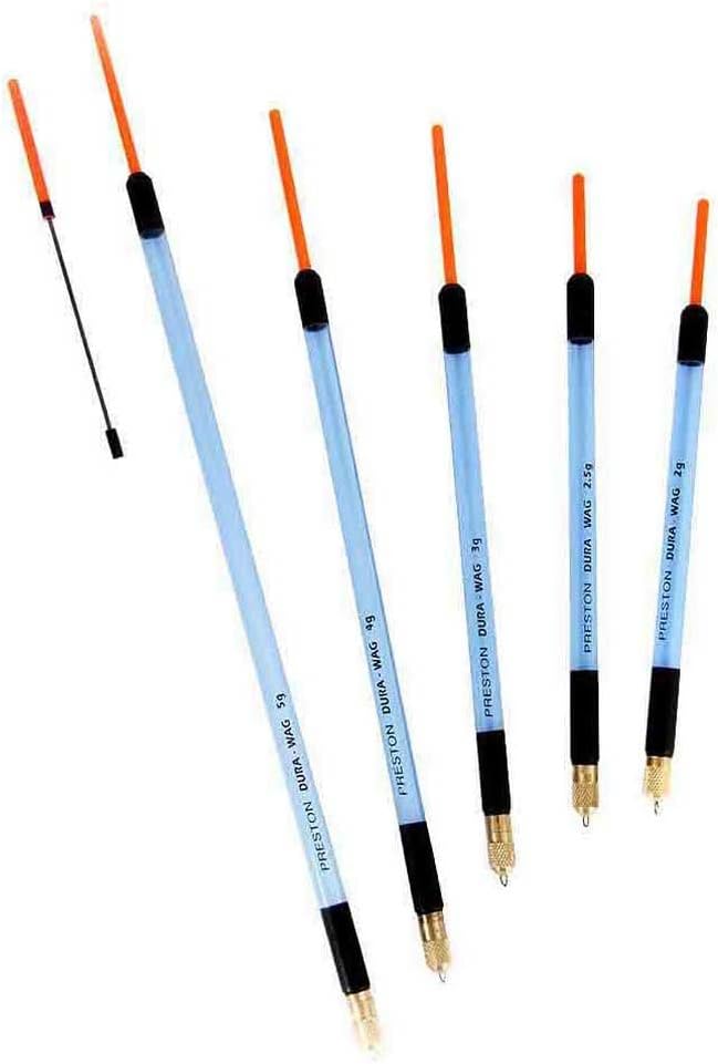 Preston Flotteur Anglaise Dura Wag Adjustable Straight Inserts 4g