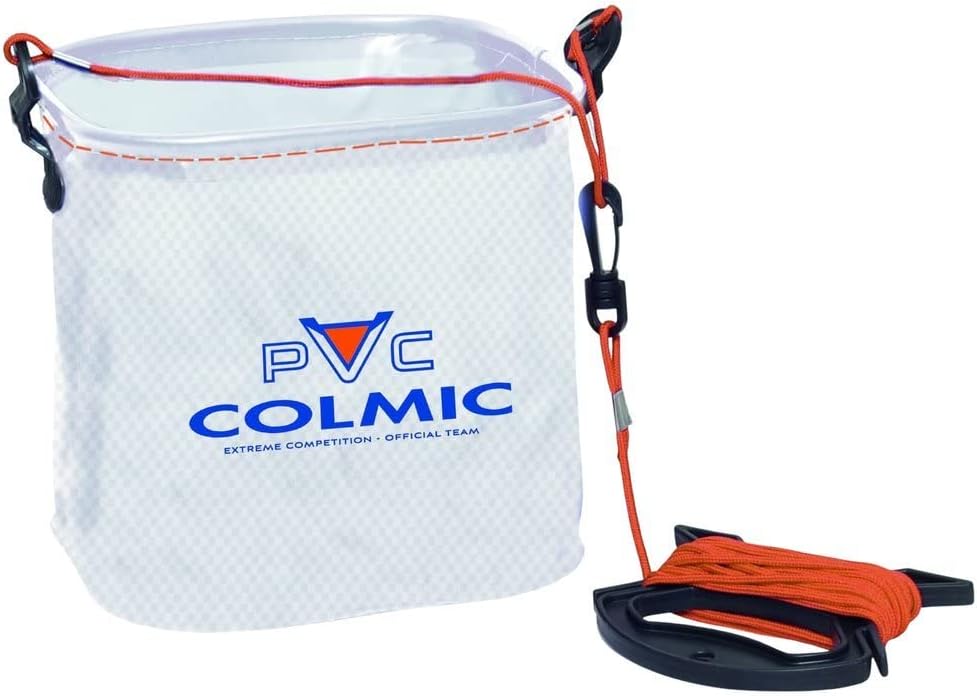 Colmic Bac à Amorce Moby PVC 20 cm x 20 cm x h 20.5 cm Equipement de Pêche mer Rivière