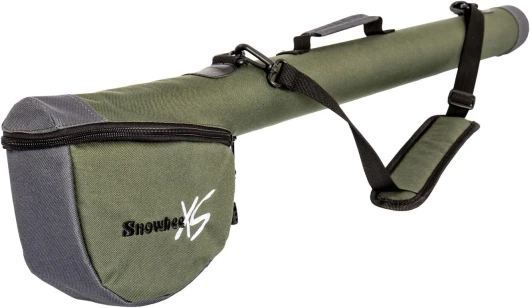 Snowbee Étui de voyage pour canne à pêche Vert sauge/gris Simple