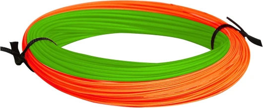 SNOWBEE EXD5F XS Plus XS-Tra Ligne Flottante à Distance Chartreuse/Orange 30,5 m