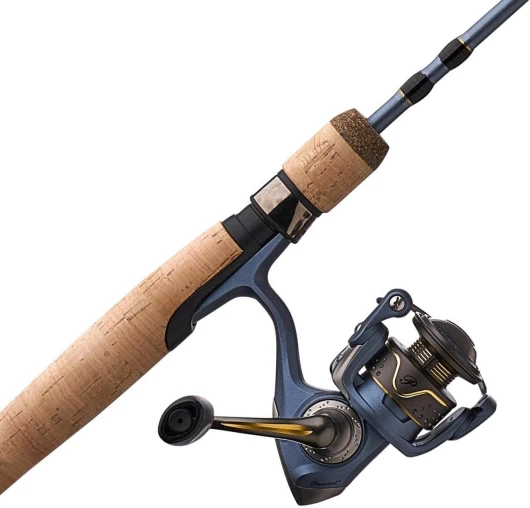 Pflueger Ensemble Moulinet et Canne President de 1,4 m, Ultra léger, 2 pièces en Graphite, Bobine en Aluminium, Taille 20
