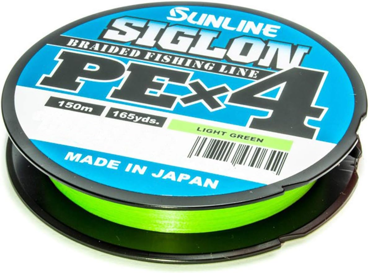 Sunline Siglon PE X4 Fil tressé Vert clair 150 m