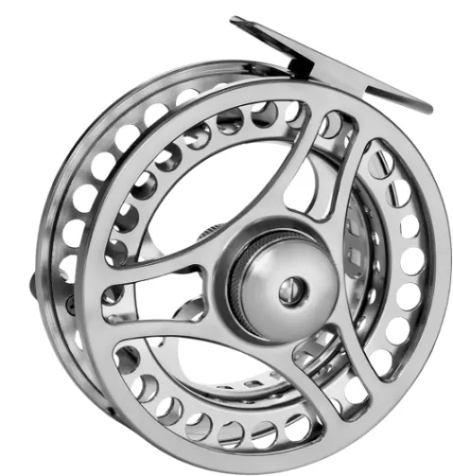 Moulinet à Mouche, Moulinet de pêche - Moulinet de pêche Lisse - Moulinets à Mouche puissants et légers pour la pêche en Eau Douce, Moulinet de pêche à la Mouche à Lancer Lisse 5/6