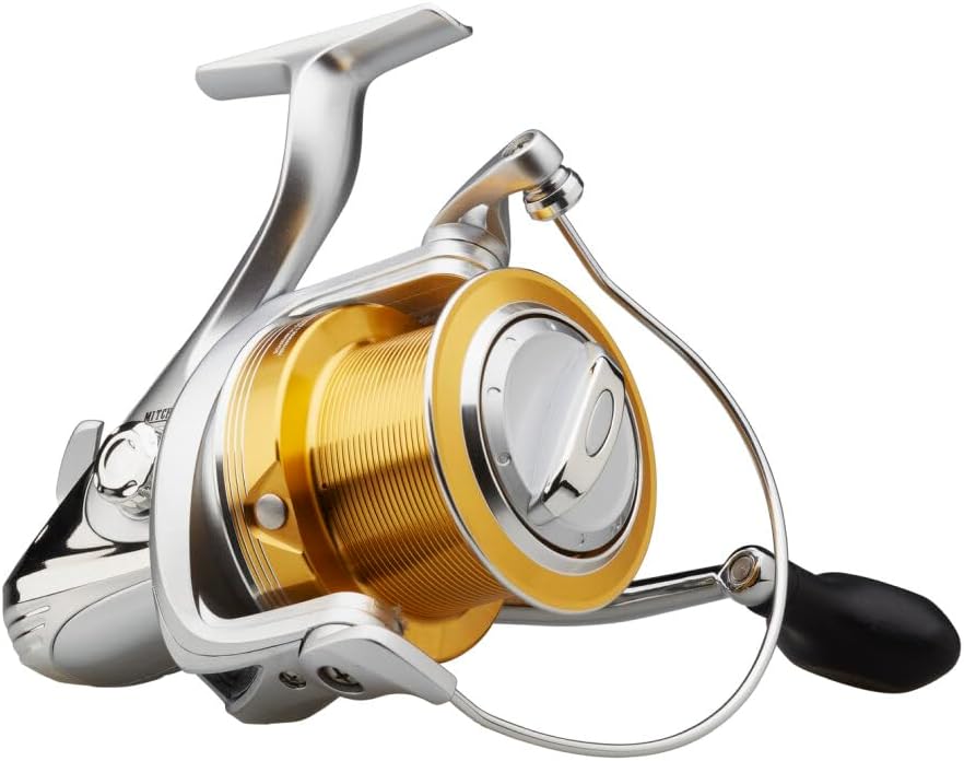 Moulinet MX Surf en Eau salée – Moulinet de pêche en mer léger et Robuste avec Rotation Fluide 10 roulements pour Le Surf, la Plage, Le Bateau, Le Rivage, Le Jigging, et Une Utilisation Argenté - 7000