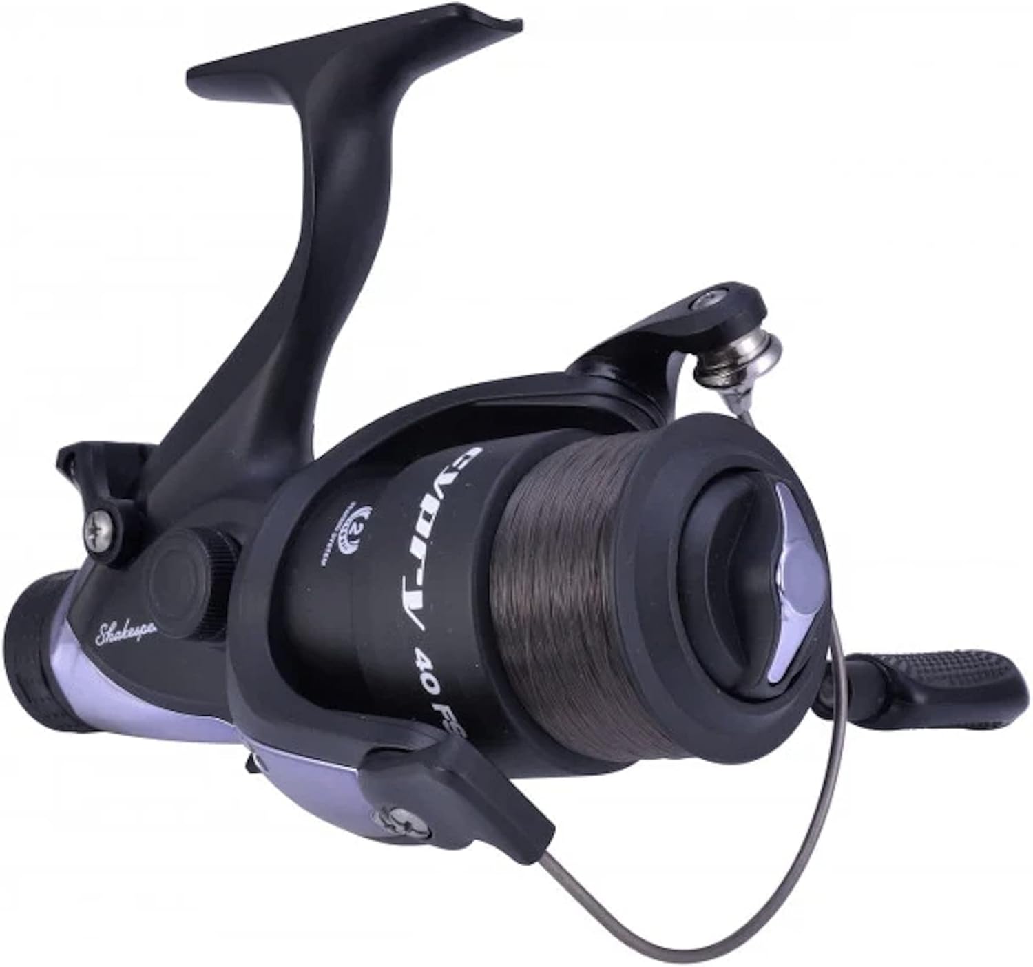 Shakespeare Cypry FS moulinet spinning pour la pêche en eau douce, pêche de la carpe, pêche au coup et pêche au feeder, gardon, tenche, brême 40