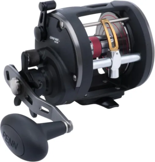 PENN Squall Level Wind moulinet à tambour tournant pour la pêche lourde en mer, pêche au jig, pêche sur épave, lieu, pagre, denti, sériole, requin 30- Right