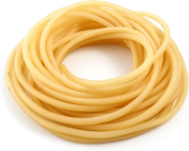 QWORK® 10 m Tube en caoutchouc et latex naturel , pour la maison, l'hôpital , le laboratoire , catapulte de Chasse à la Fronde Professionnelles 6 mm OD 4 mm ID 1/4 Od 3/16 Id 33FT