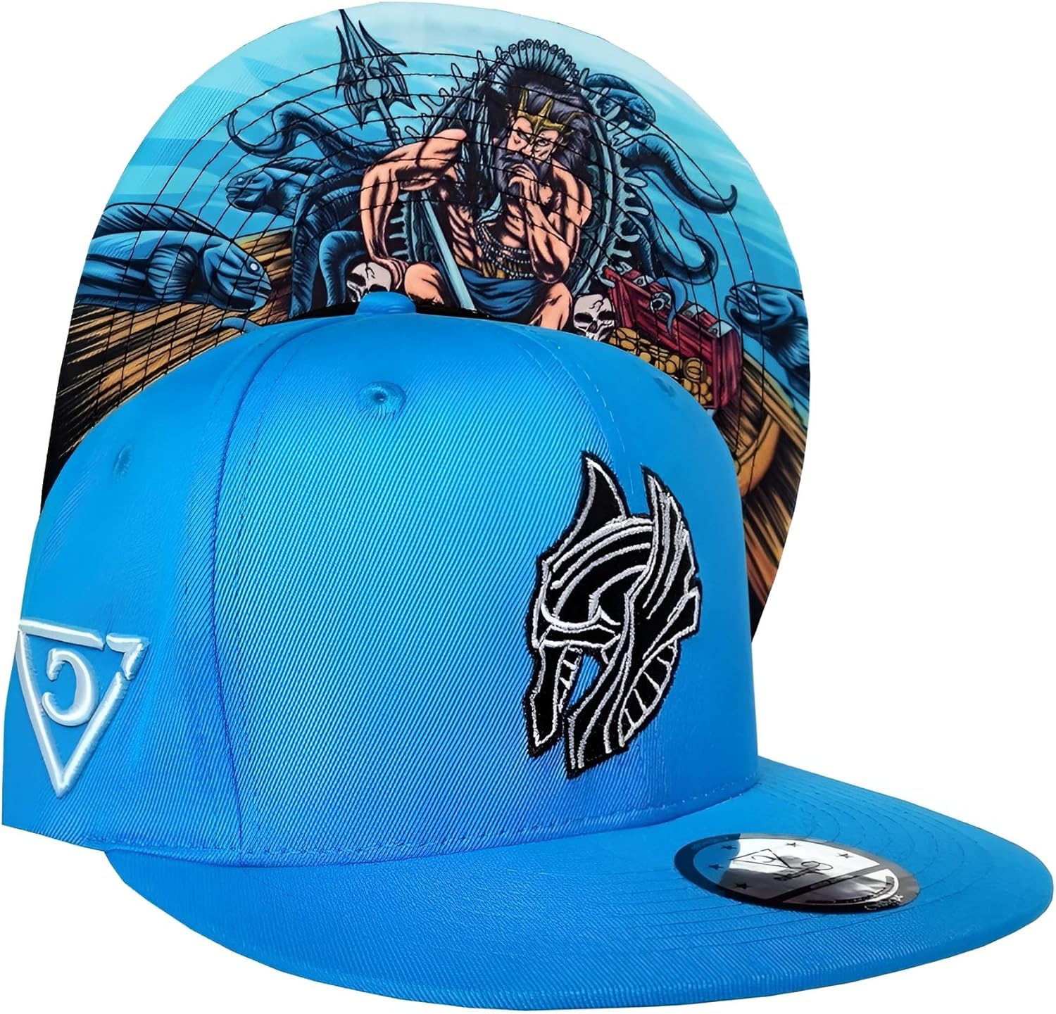 Capiche [99+ Variations] Casquette Snapback Nouvelle Collection Special Series [Norse Gods] - Njord