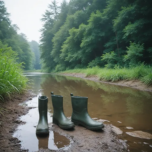 Les secrets des bottes en caoutchouc pour la pêche