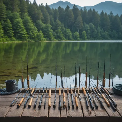 Explorez les catalogues de matériel pour choisir votre canne à pêche idéale