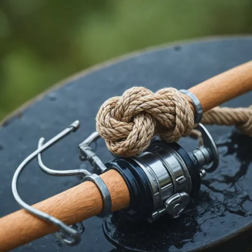 Comment réussir un noeud solide sur un émerillon pour votre canne à pêche