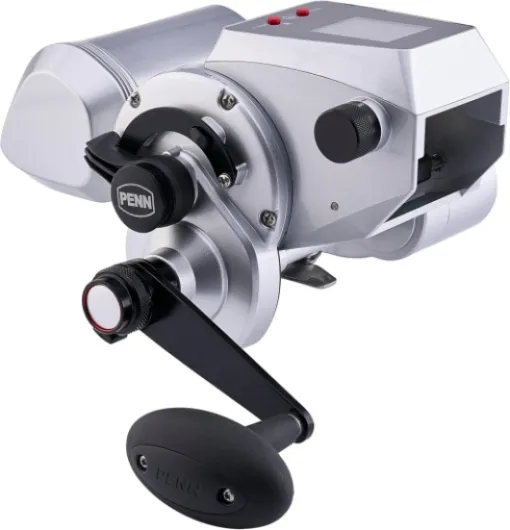 PENN Fathom Kit de moulinet de pêche électrique avec moulinet, batterie et chargeur