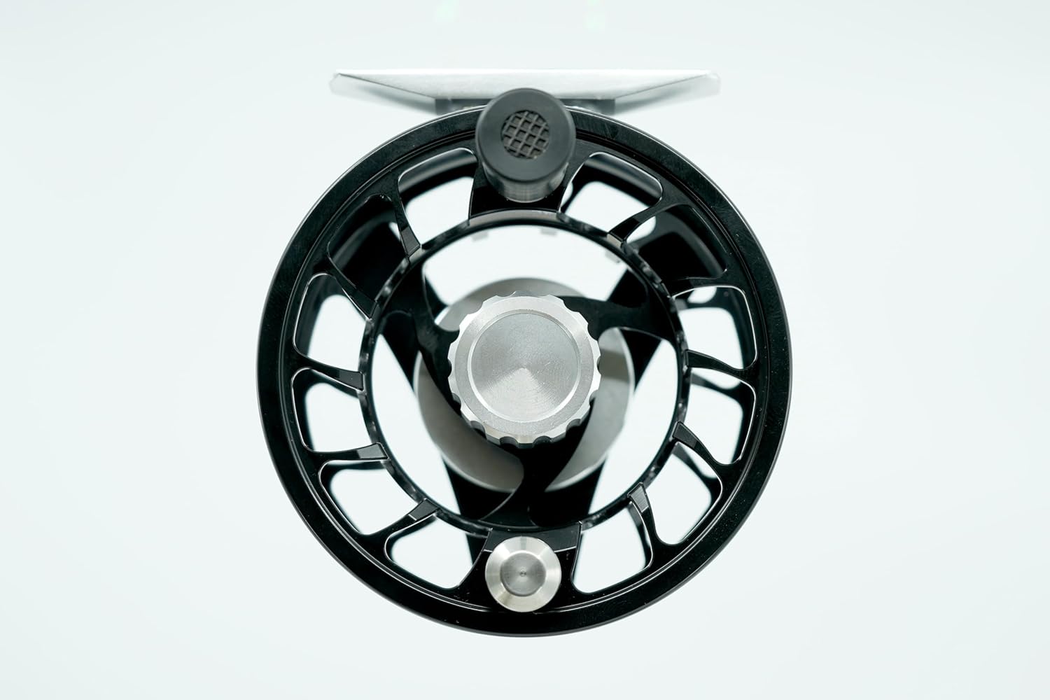 Kingfisher Fly Fishing Big Blackfoot Moulinet durable léger haute performance pour pêche à la mouche 5/6 Noir/argenté