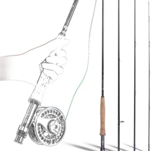 Test Sougayilang Ensemble canne à pêche à la mouche 5/6 : combo complet pour débuter sans se ruiner