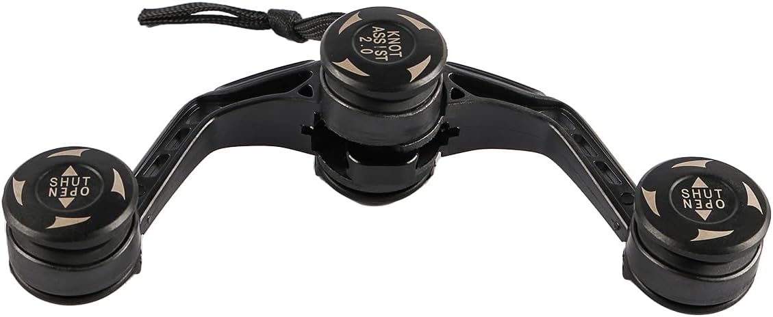 Sarini Machine à Nouer Les nœuds, Outil de pêche Portable pour la Connexion de monofilaments, Dispositif de nouage de Ligne de pêche Facile à Utiliser