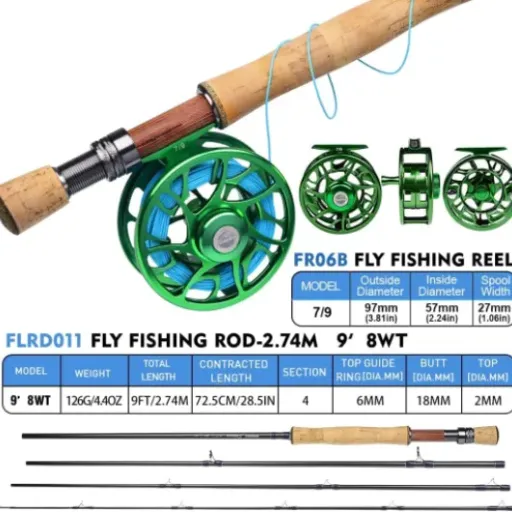 Test PROBEROS Pêche à la Mouche Combo : un kit complet pour débuter sans se ruiner