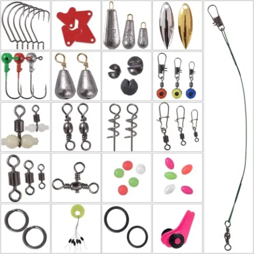 Test Newk Kit d'accessoires de pêche 188 pcs : le petit coffret qui dépanne bien au bord de l’eau