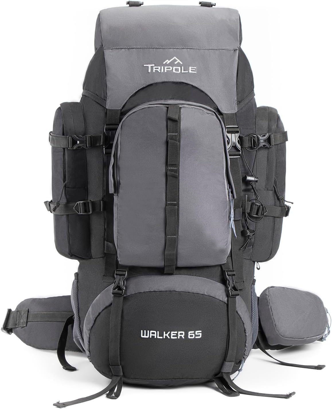 Sac À Dos 85 litres 52 Cm 65 Litres + 20 Litres Noir