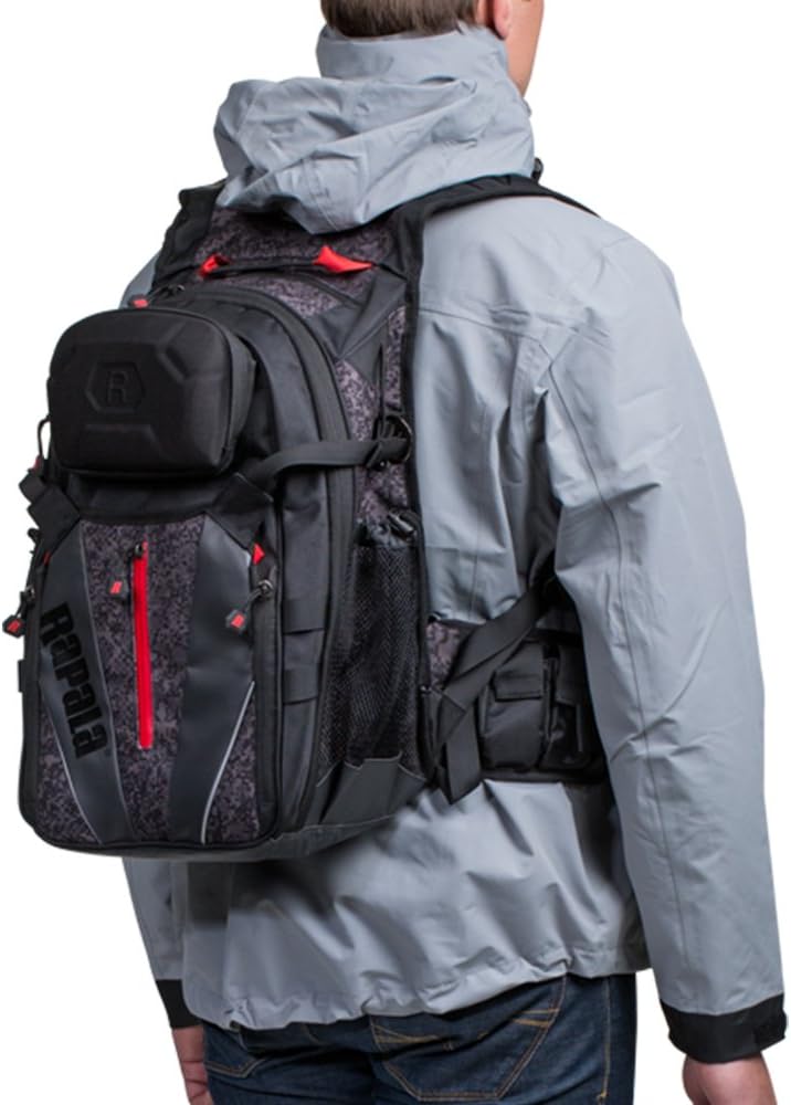 Rapala Unisex Urban Vest Pack Taille unique Camouflage Noir